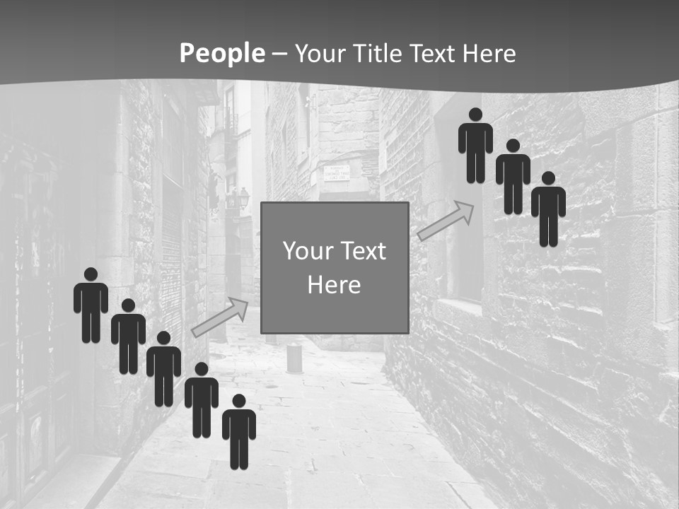Street Spain Gothic PowerPoint Template