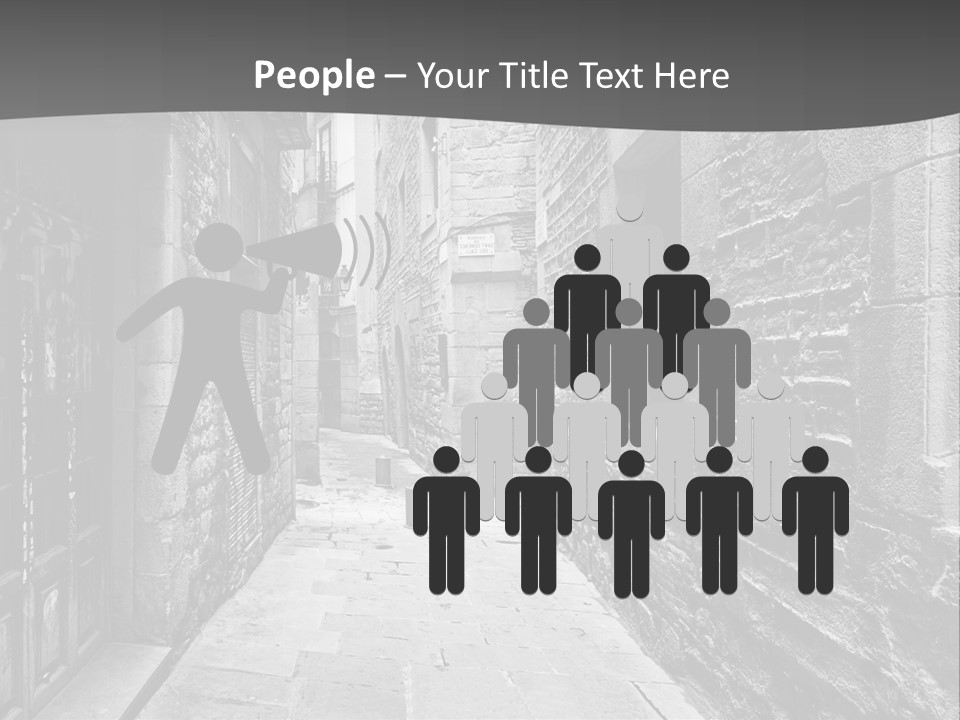 Street Spain Gothic PowerPoint Template