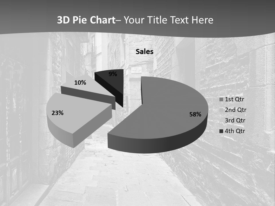 Street Spain Gothic PowerPoint Template