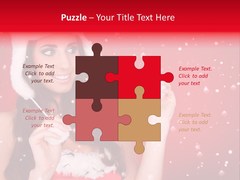 Hat Y Woman PowerPoint Template