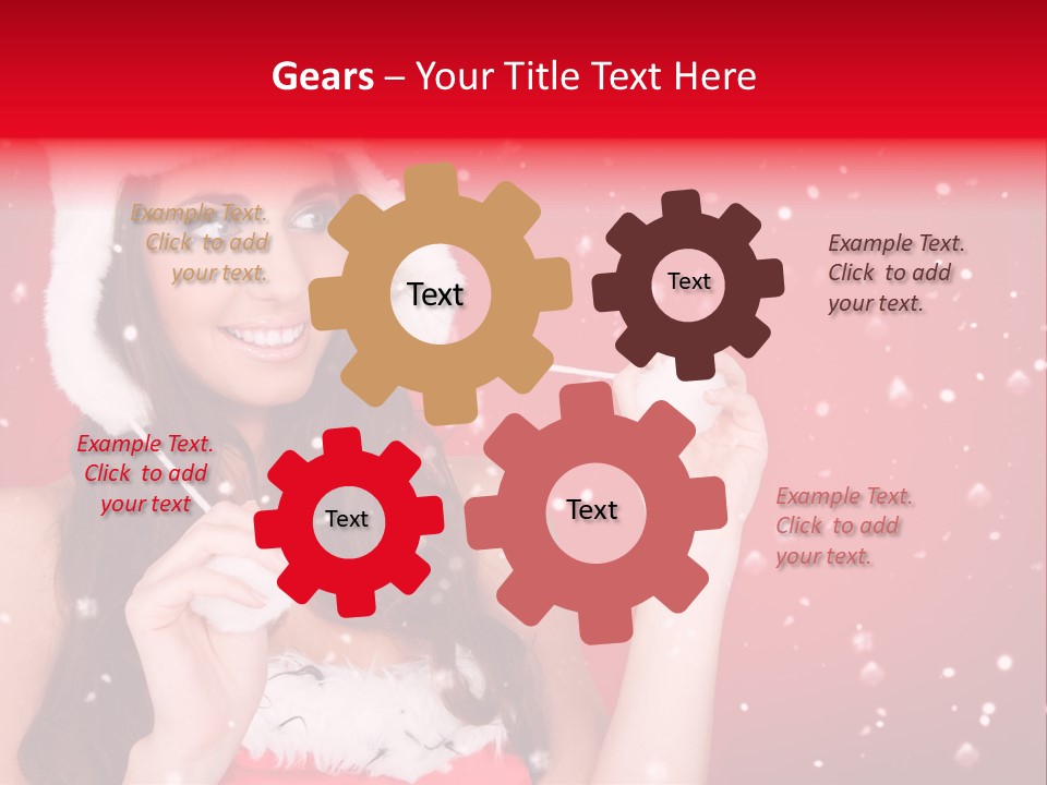 Hat Y Woman PowerPoint Template