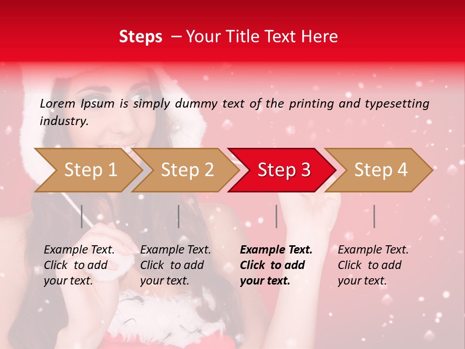 Hat Y Woman PowerPoint Template