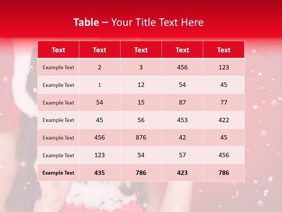 Hat Y Woman PowerPoint Template