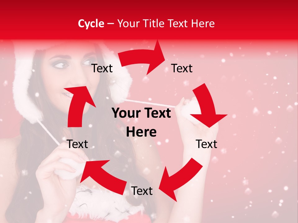 Hat Y Woman PowerPoint Template