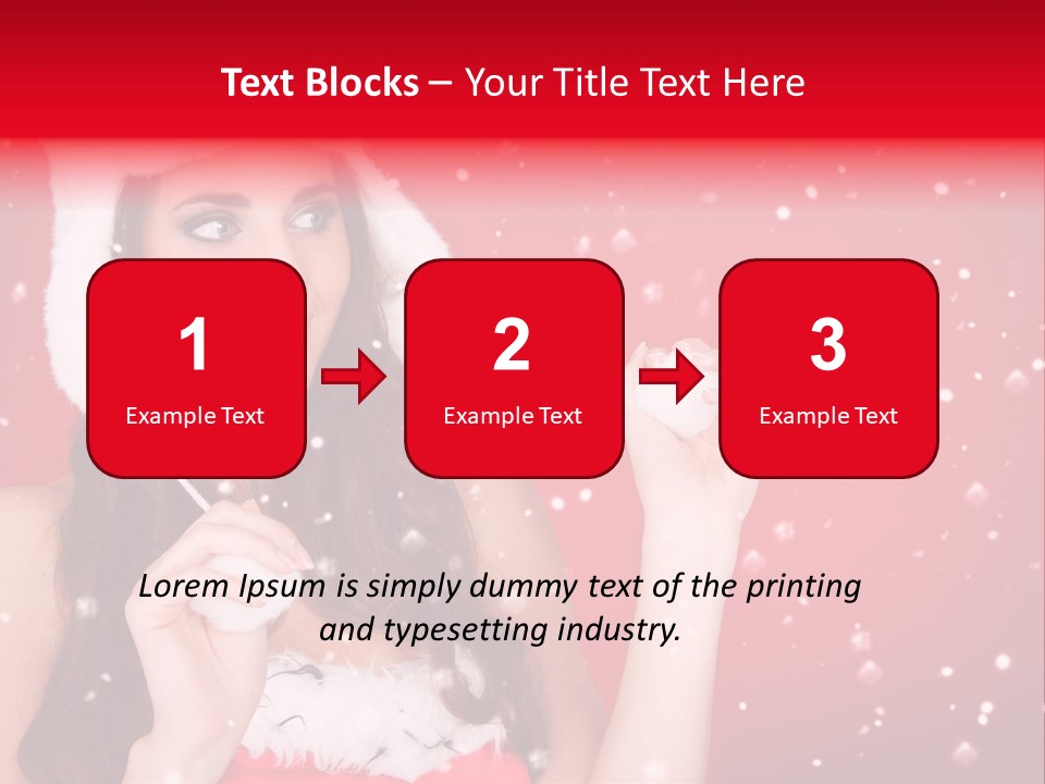 Hat Y Woman PowerPoint Template