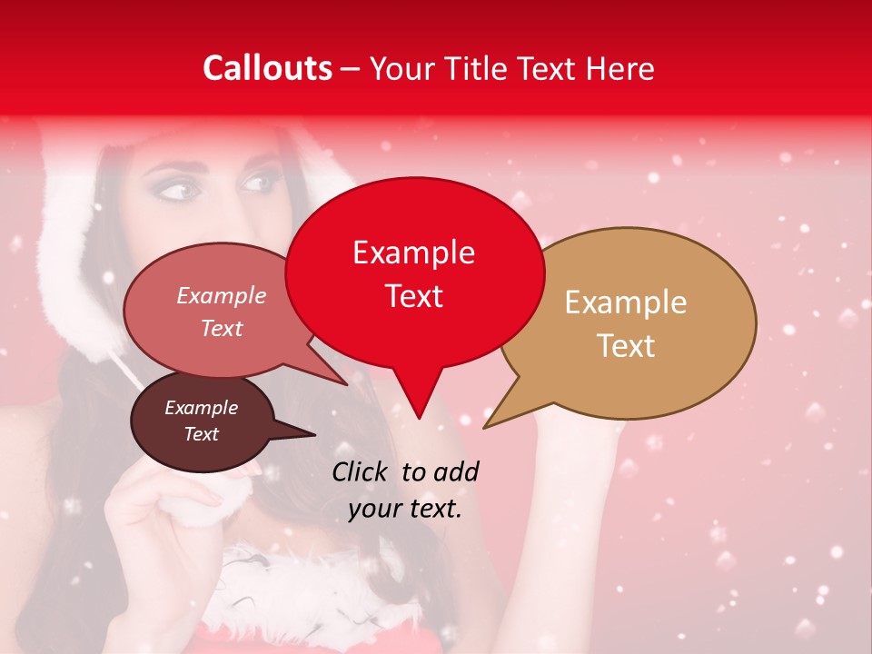 Hat Y Woman PowerPoint Template