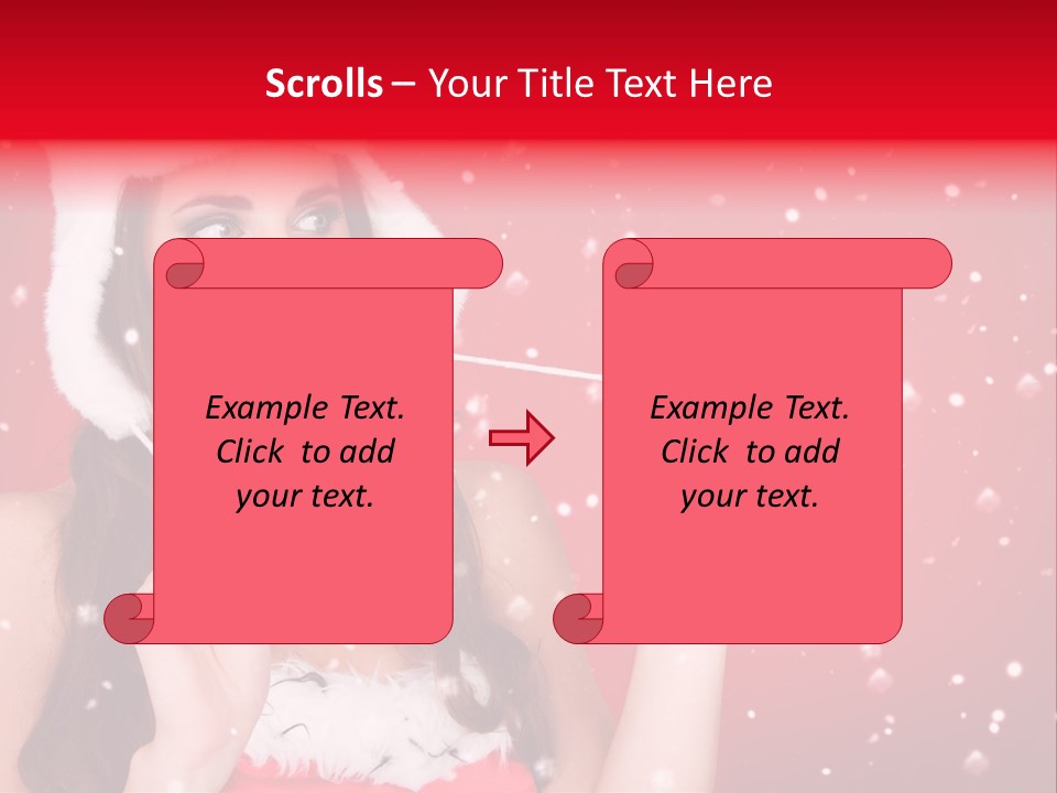Hat Y Woman PowerPoint Template