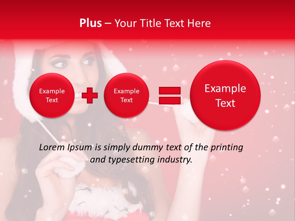 Hat Y Woman PowerPoint Template