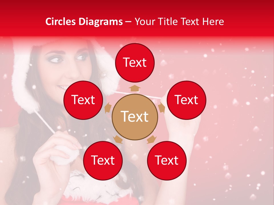 Hat Y Woman PowerPoint Template