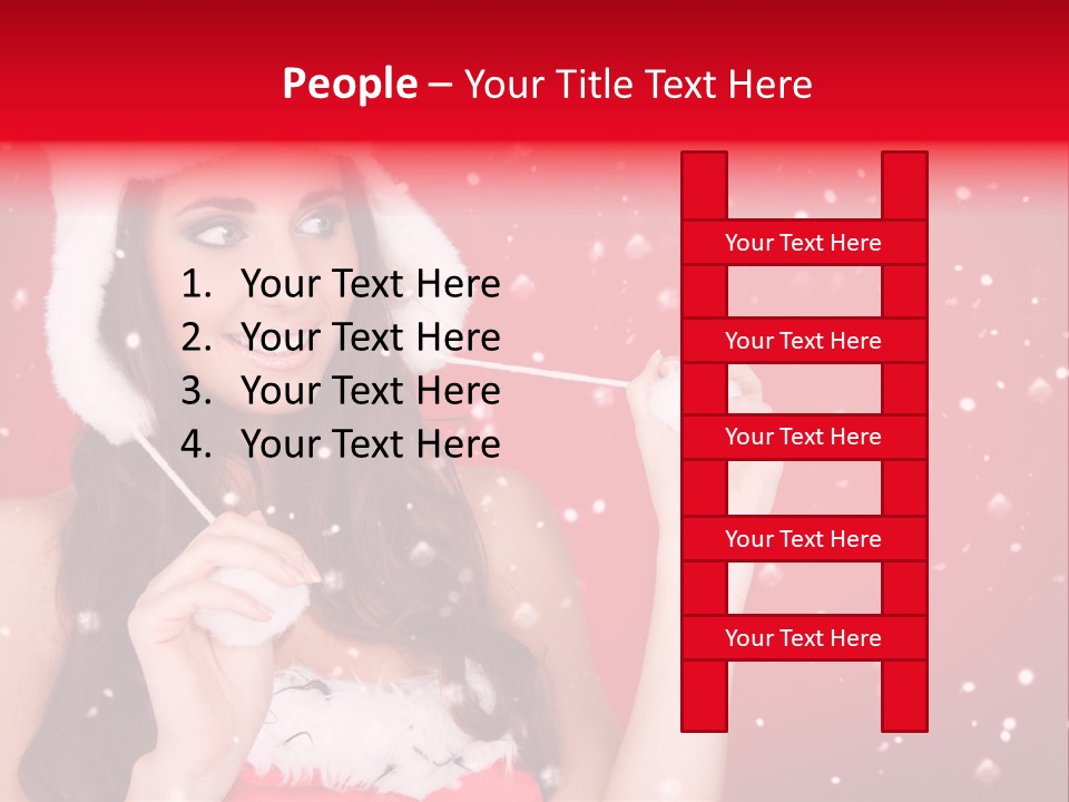 Hat Y Woman PowerPoint Template