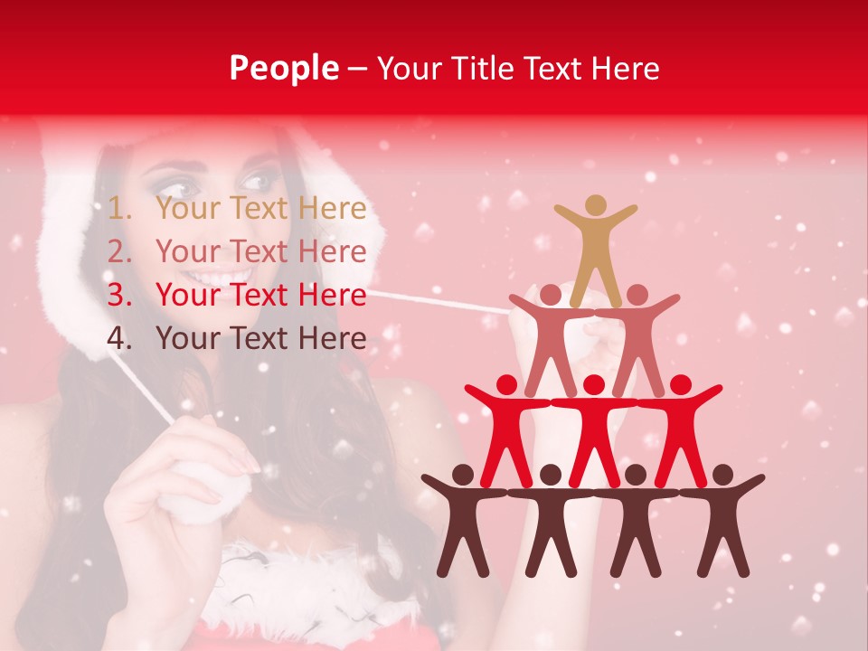 Hat Y Woman PowerPoint Template