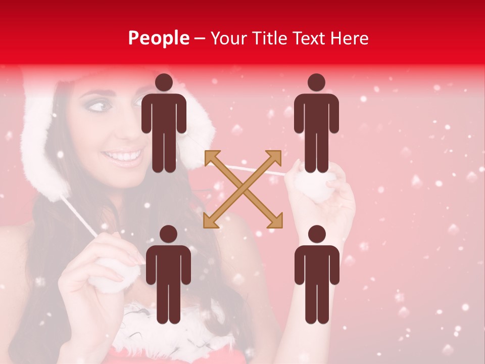 Hat Y Woman PowerPoint Template