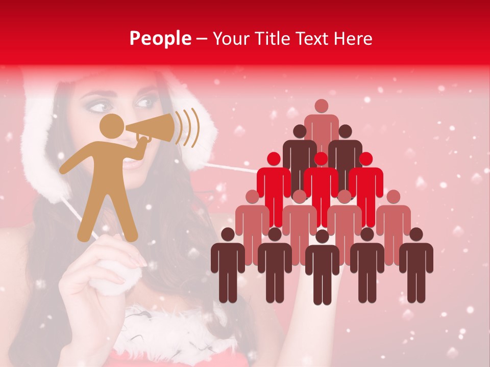 Hat Y Woman PowerPoint Template