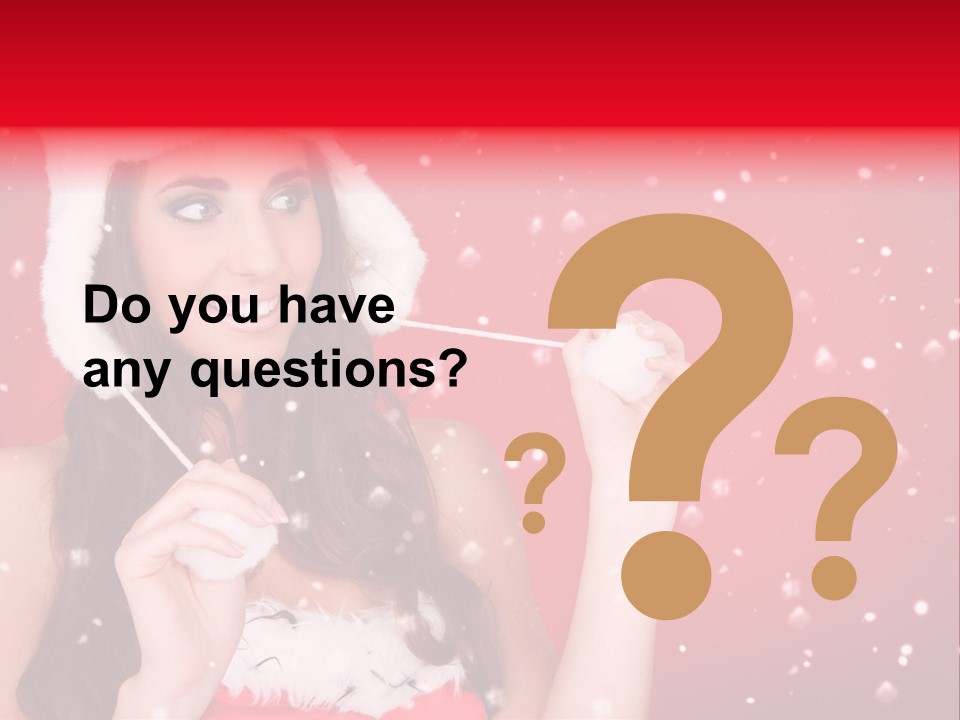 Hat Y Woman PowerPoint Template