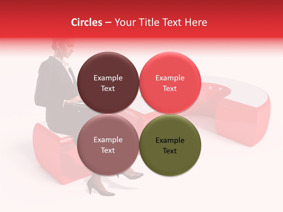 Faq Question Worker PowerPoint Template