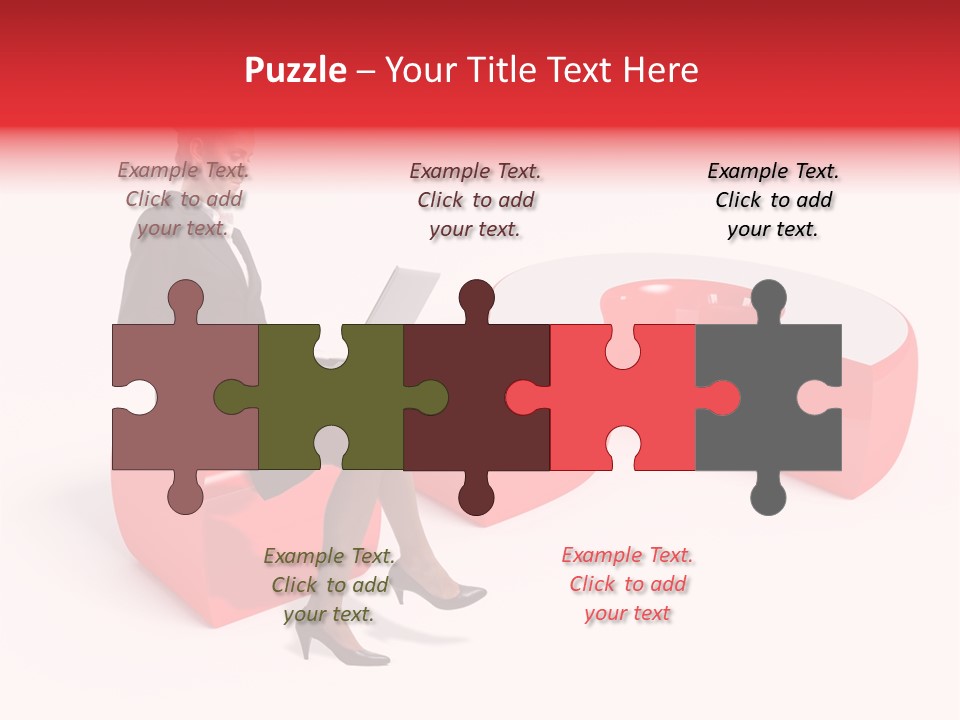 Faq Question Worker PowerPoint Template