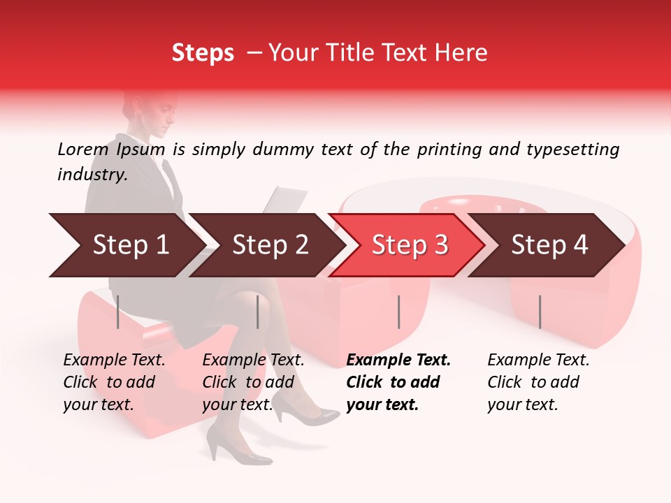 Faq Question Worker PowerPoint Template