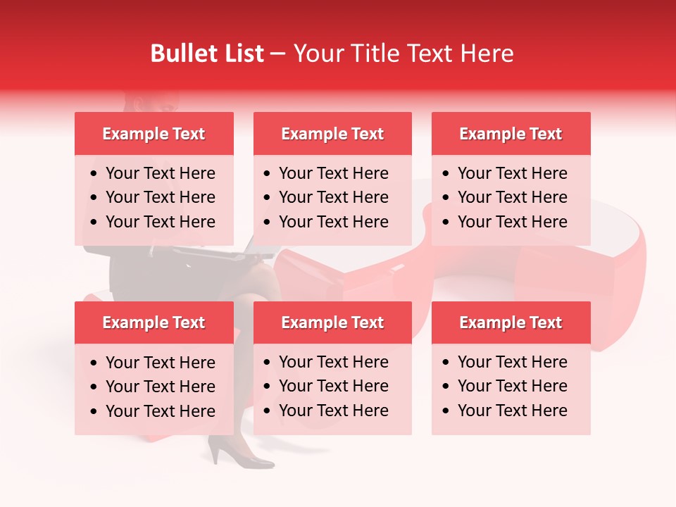 Faq Question Worker PowerPoint Template