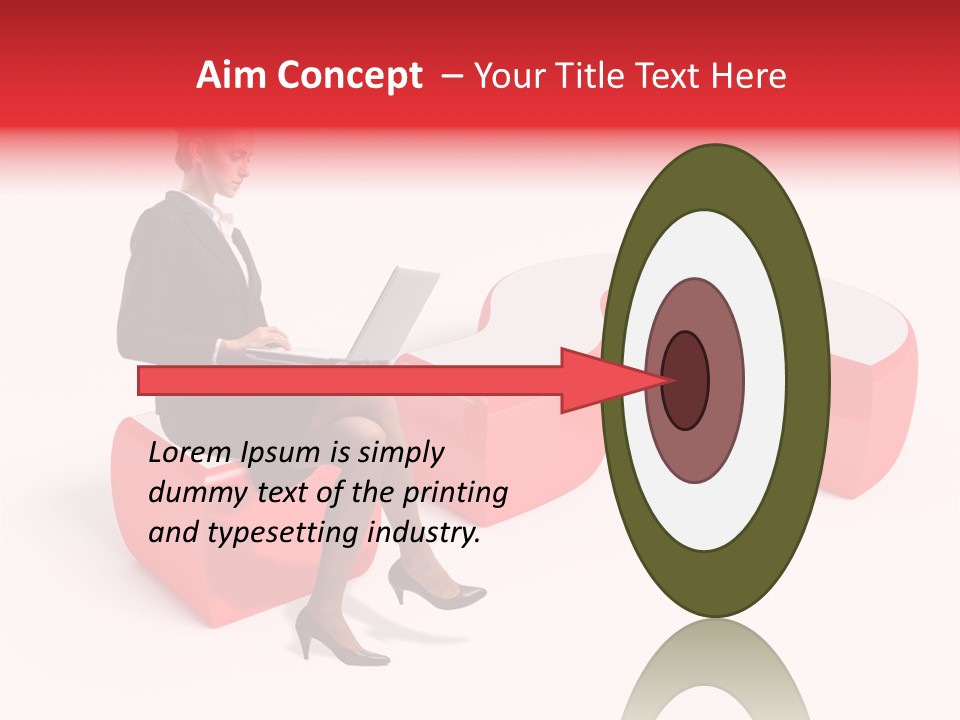 Faq Question Worker PowerPoint Template