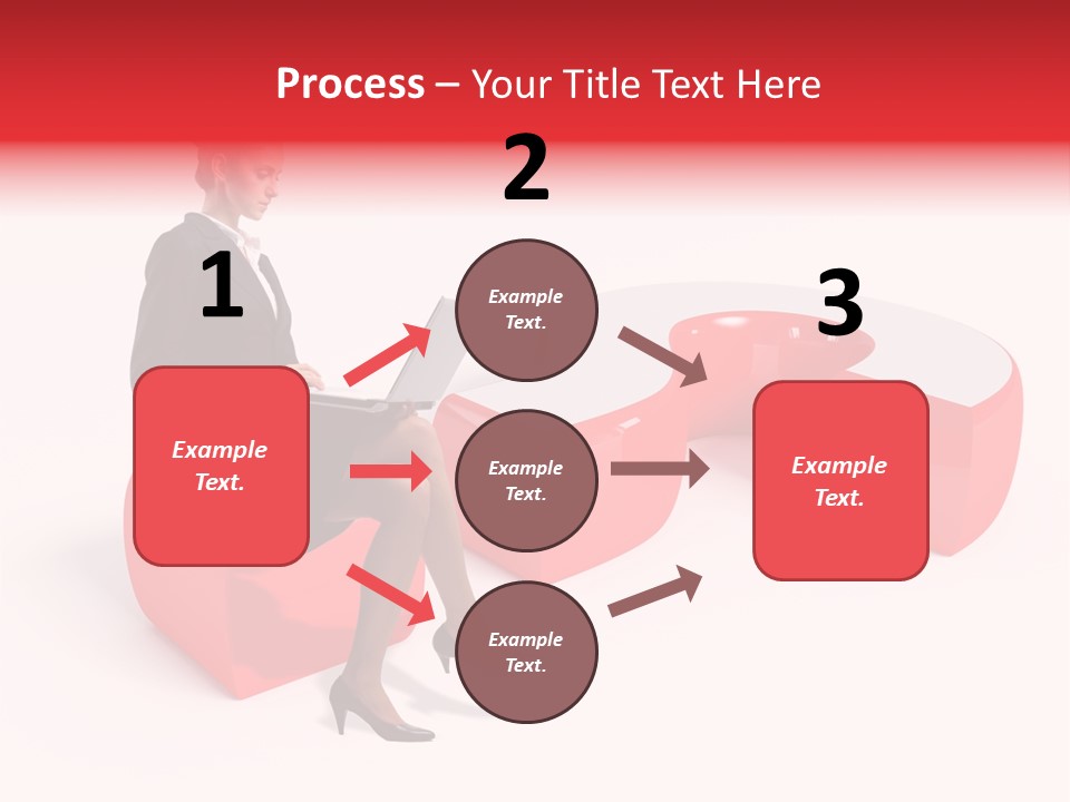 Faq Question Worker PowerPoint Template