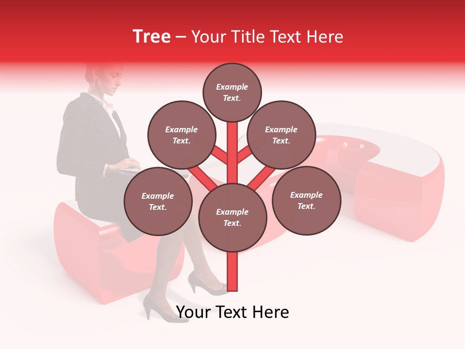 Faq Question Worker PowerPoint Template