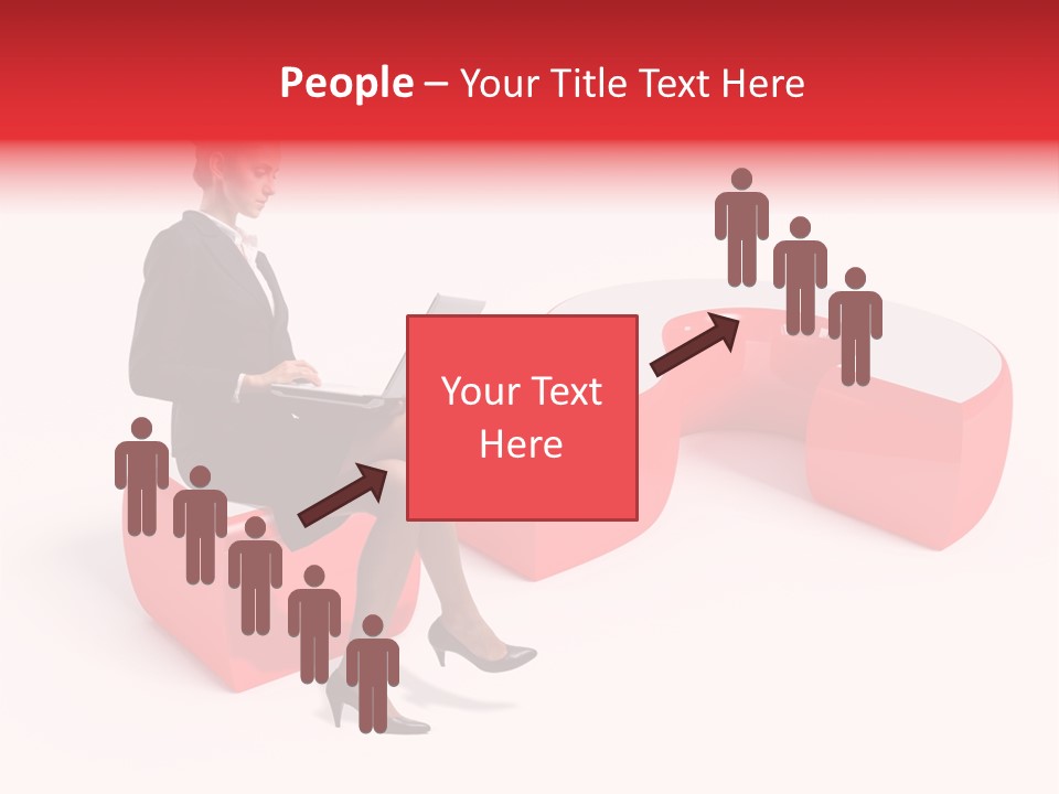 Faq Question Worker PowerPoint Template