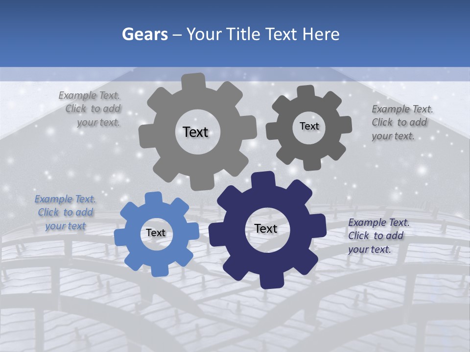 Shiny Advent Food PowerPoint Template