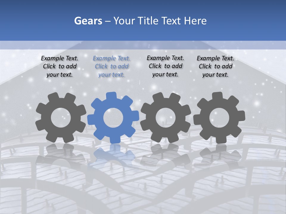 Shiny Advent Food PowerPoint Template