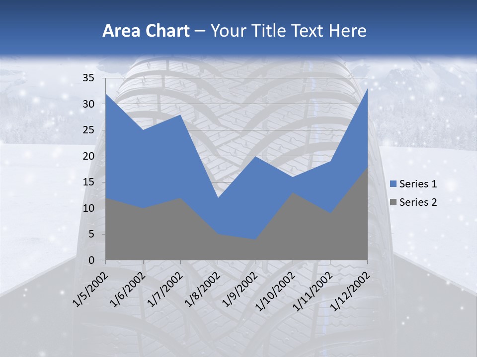Schnee Pflicht Schneefahrbahn PowerPoint Template
