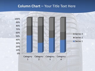 Rad Schneefahrbahn Schnee PowerPoint Template
