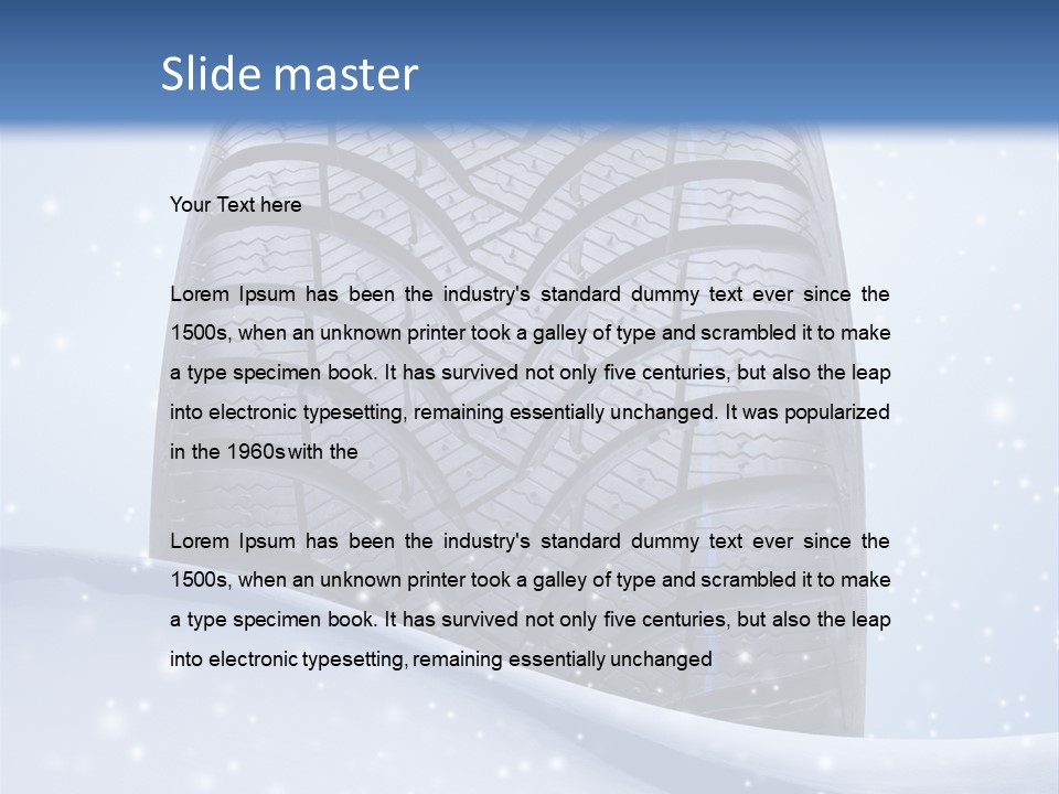 Wechsel Auto Wechseln PowerPoint Template