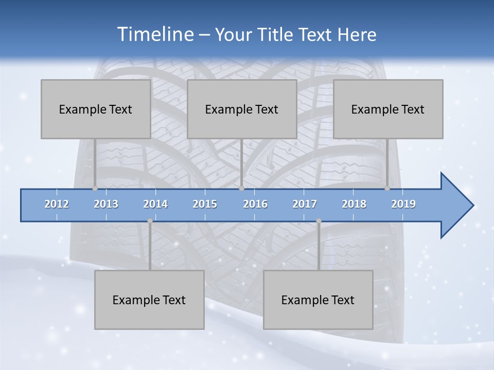 Wechsel Auto Wechseln PowerPoint Template