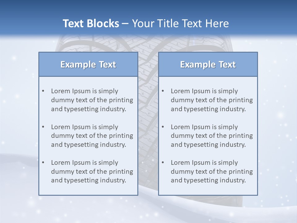 Wechsel Auto Wechseln PowerPoint Template
