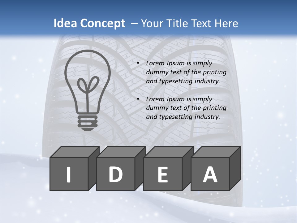 Wechsel Auto Wechseln PowerPoint Template