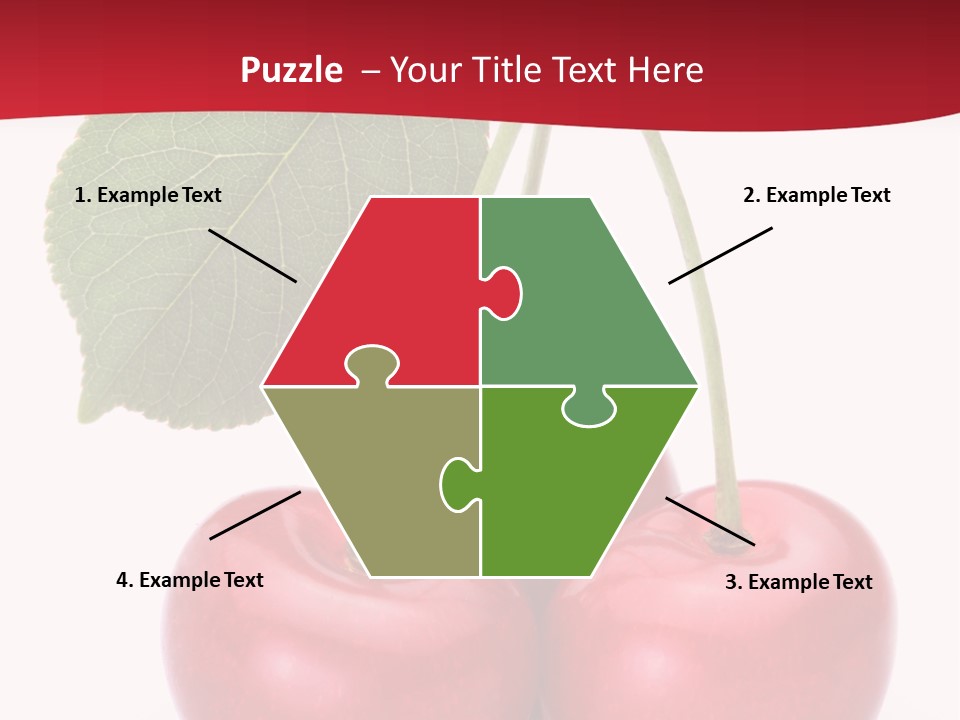 Cherry Juicy Berry PowerPoint Template