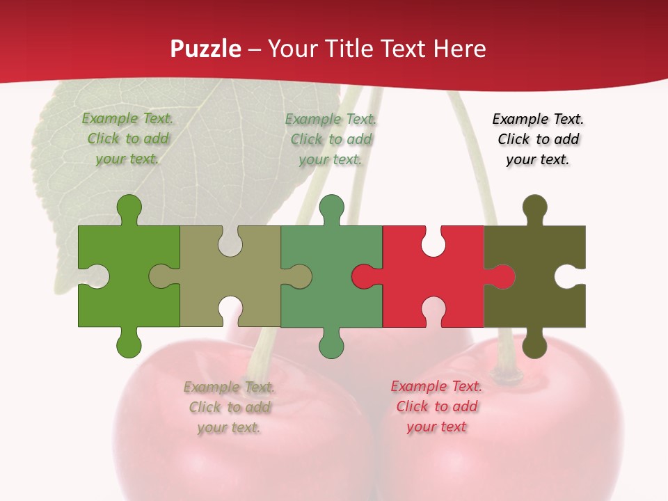 Cherry Juicy Berry PowerPoint Template