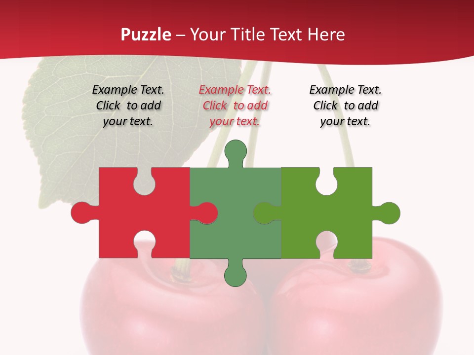 Cherry Juicy Berry PowerPoint Template