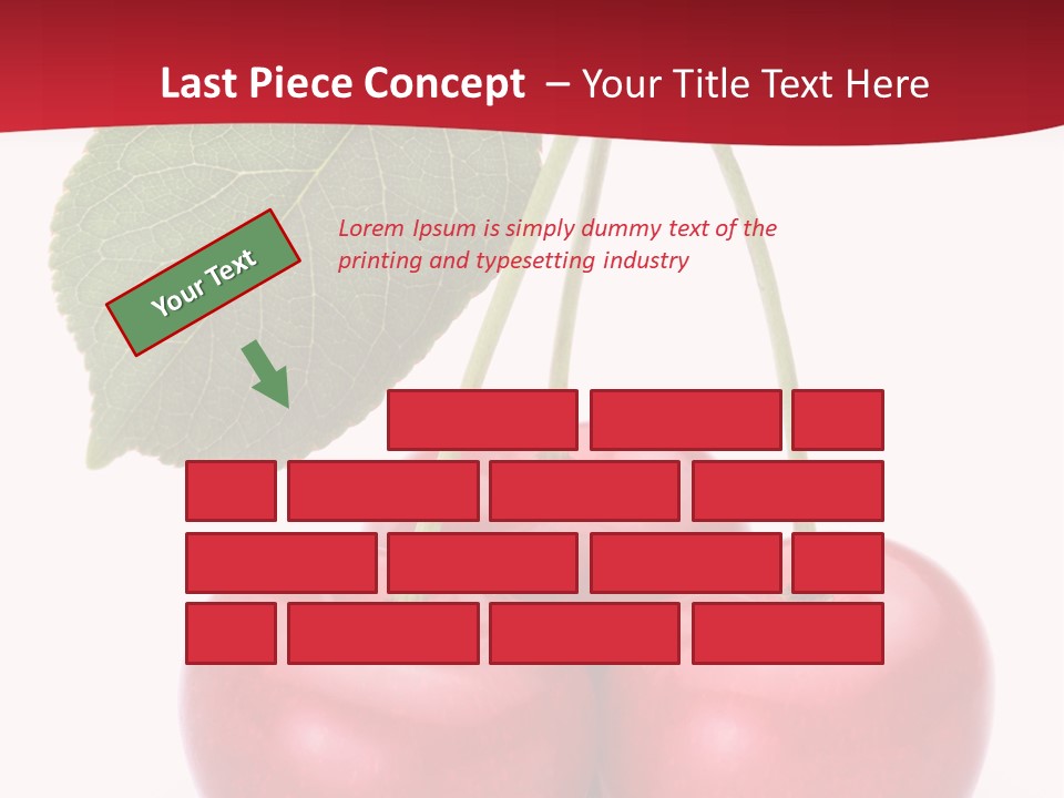 Cherry Juicy Berry PowerPoint Template