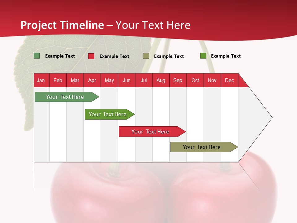 Cherry Juicy Berry PowerPoint Template