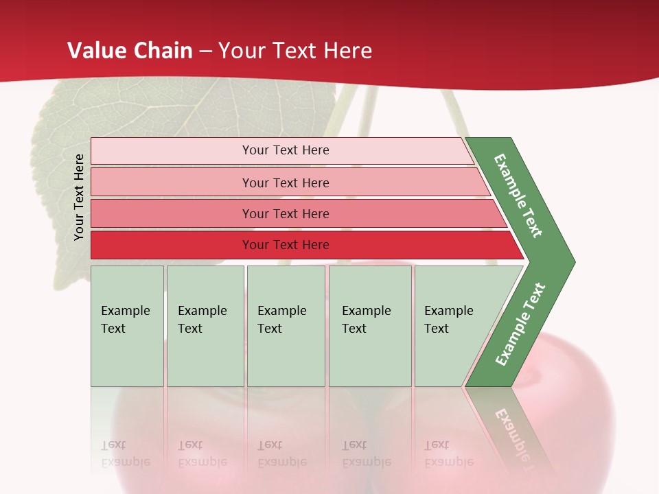 Cherry Juicy Berry PowerPoint Template