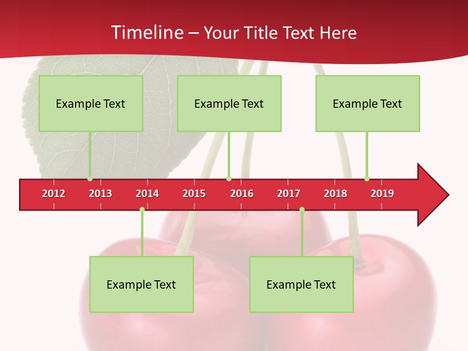 Cherry Juicy Berry PowerPoint Template