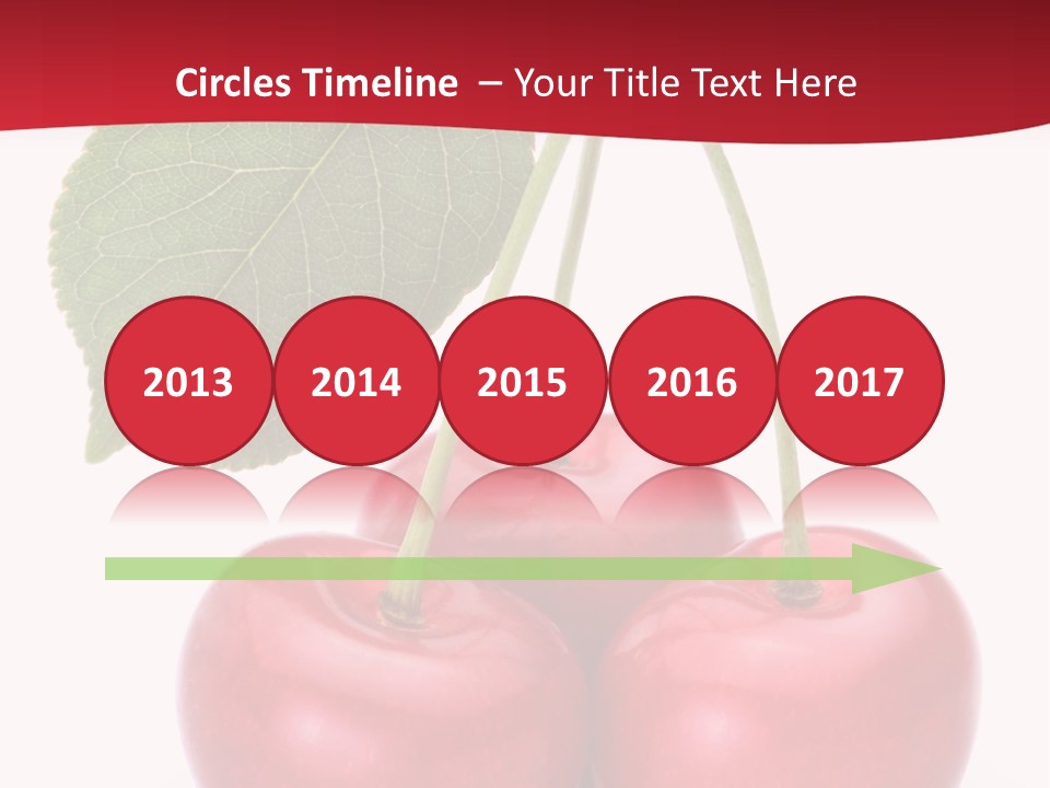 Cherry Juicy Berry PowerPoint Template