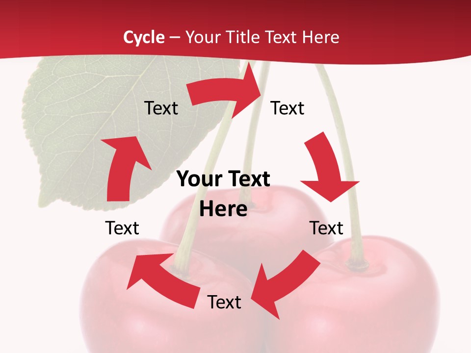 Cherry Juicy Berry PowerPoint Template