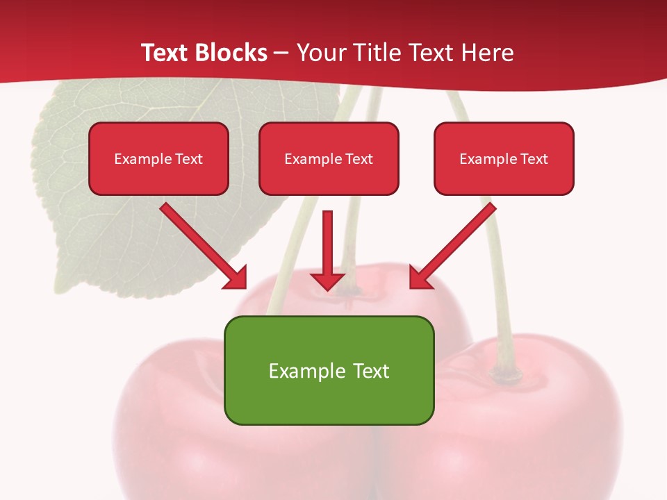 Cherry Juicy Berry PowerPoint Template