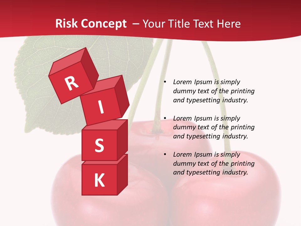 Cherry Juicy Berry PowerPoint Template