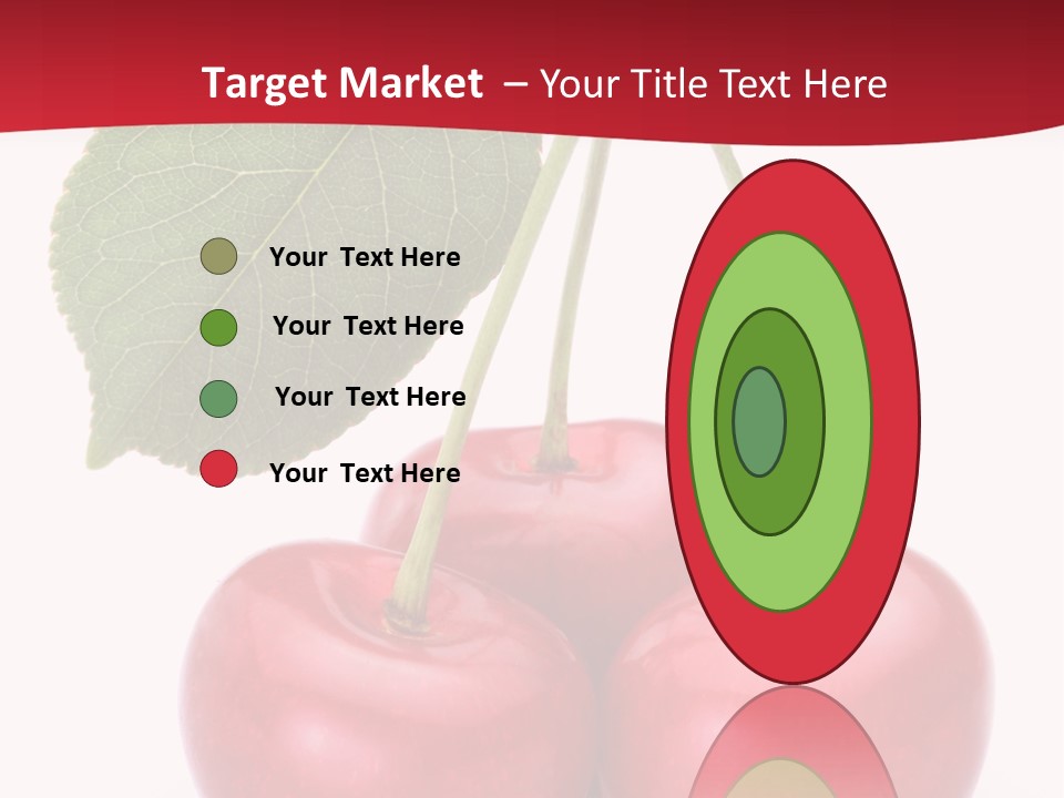 Cherry Juicy Berry PowerPoint Template