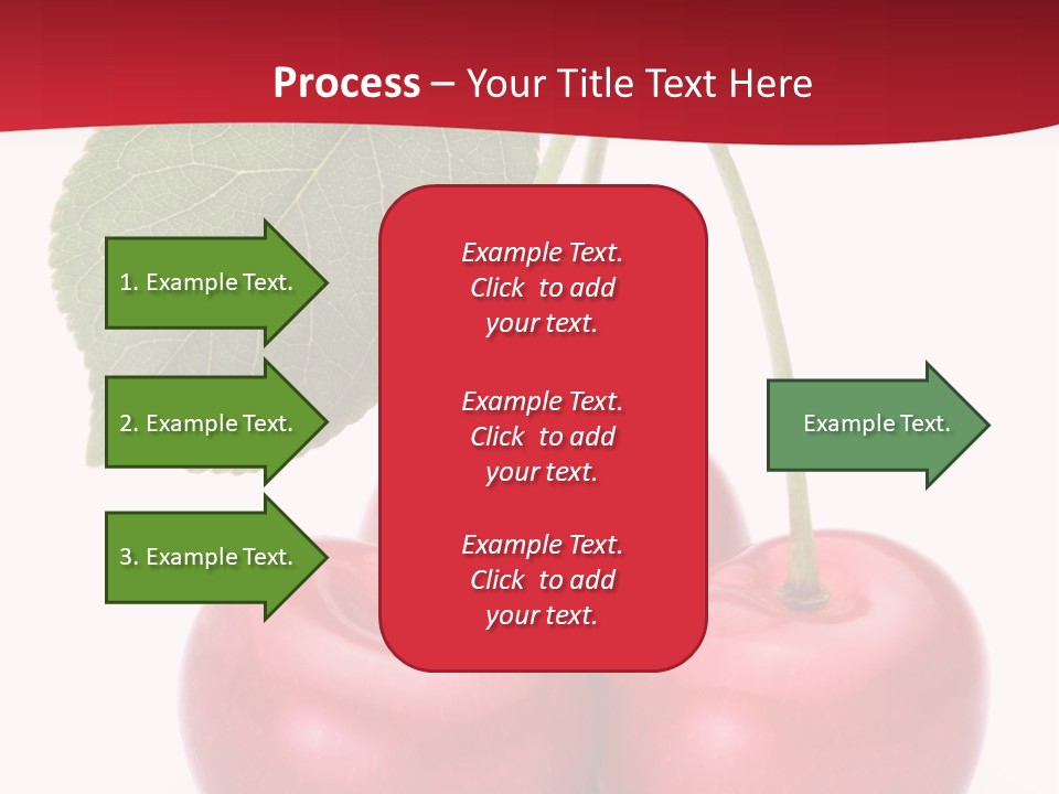 Cherry Juicy Berry PowerPoint Template