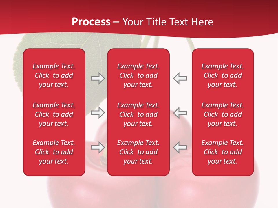 Cherry Juicy Berry PowerPoint Template