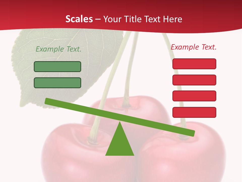 Cherry Juicy Berry PowerPoint Template