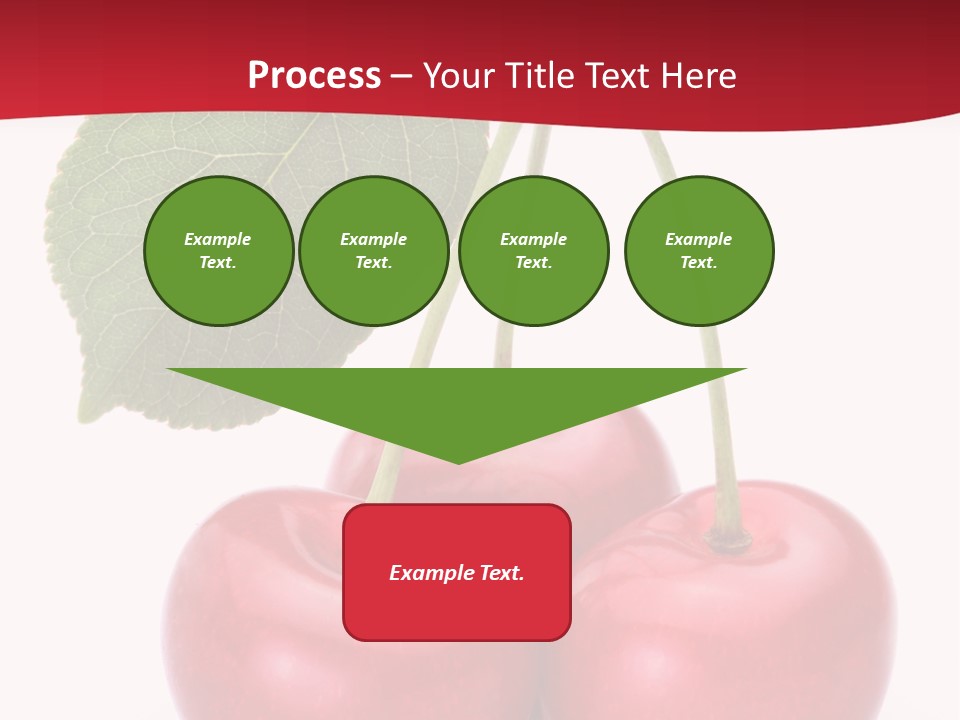 Cherry Juicy Berry PowerPoint Template